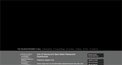 Desktop Screenshot of federicossupperclub.com